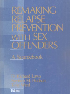 cover image of Remaking Relapse Prevention with Sex Offenders